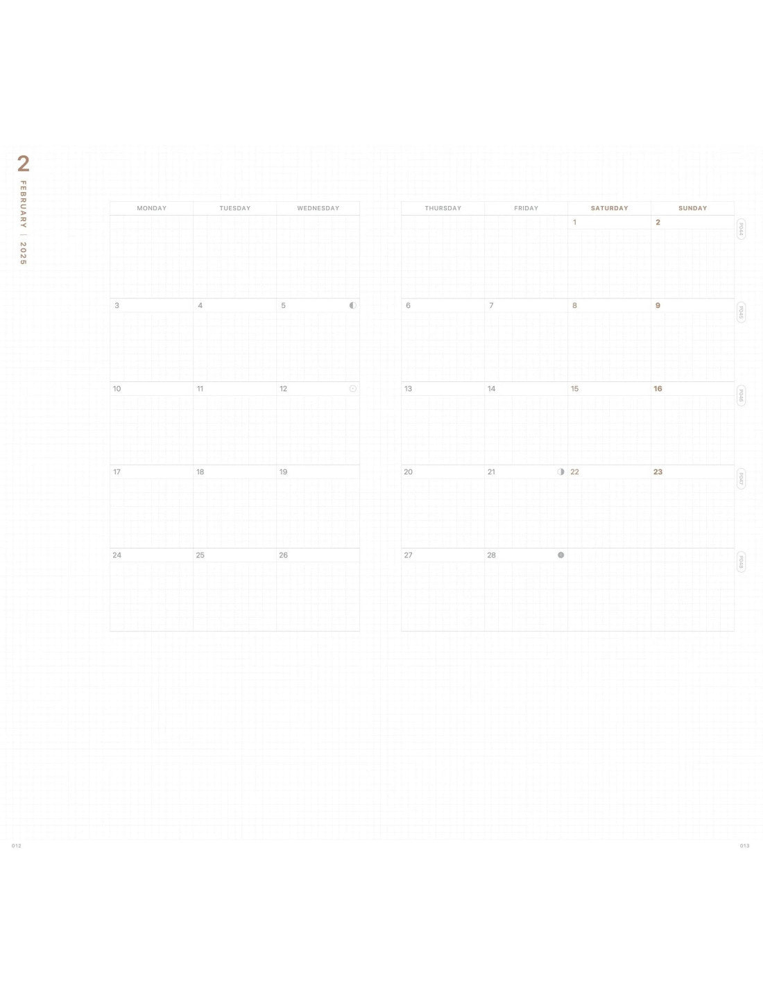 PRZEDSPRZEDAŻ: Kalendarz 2-tygodniowy Take a Note 2026 | Slim BIWEEK