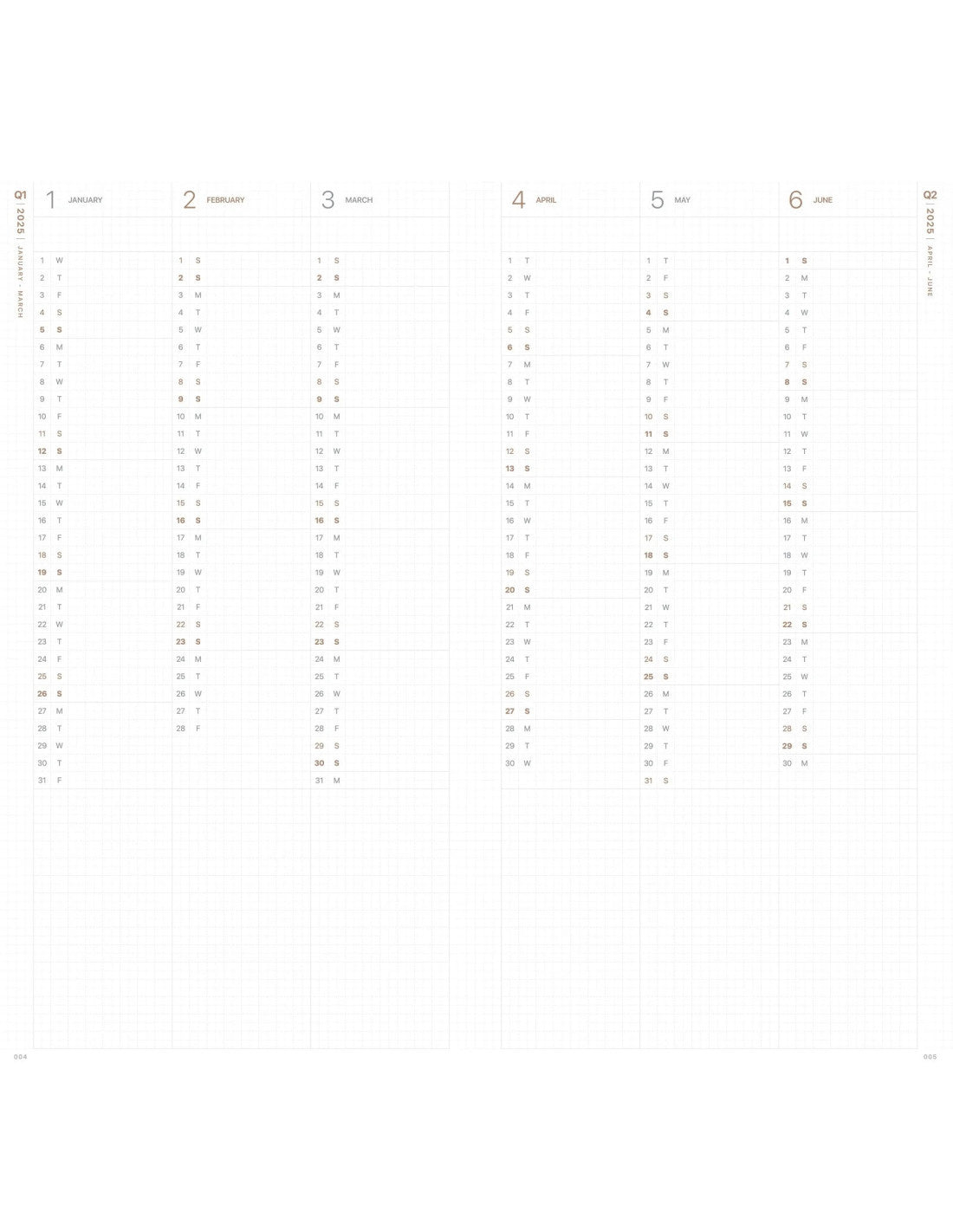 PRZEDSPRZEDAŻ: Kalendarz 2-tygodniowy Take a Note 2026 | Slim BIWEEK