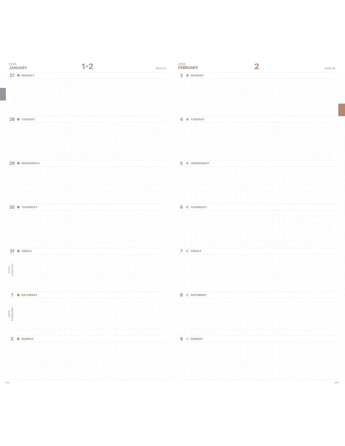 PRZEDSPRZEDAŻ: Kalendarz 2-tygodniowy Take a Note 2026 | Slim BIWEEK