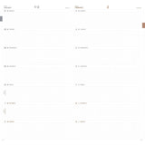 PRZEDSPRZEDAŻ: Kalendarz 2-tygodniowy Take a Note 2026 | Slim BIWEEK