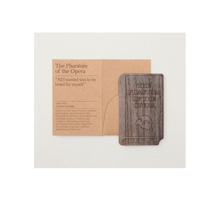 Drewniana zakładka Wearingeul Literatura Światowa | Upiór w Operze