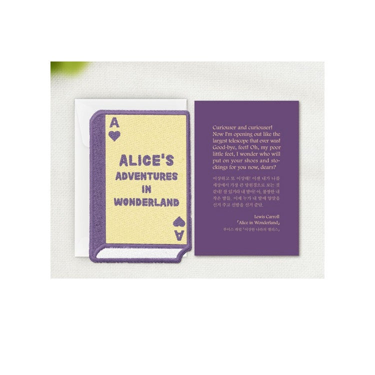 Haftowana zakładka Wearingeul Literatura Światowa | Alicja w Krainie Czarów