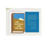 Haftowana zakładka Wearingeul Literatura Światowa | Stary Człowiek i Morze