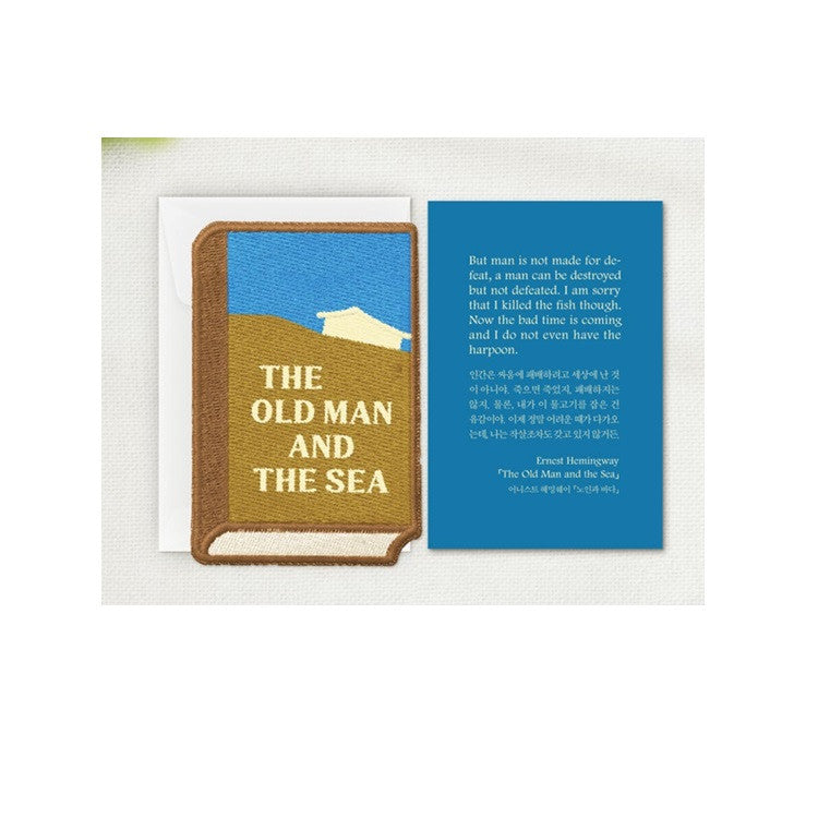 Haftowana zakładka Wearingeul Literatura Światowa | Stary Człowiek i Morze