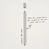 Dwustronny cienkopis z wymiennymi końcówkami Tom's Studio Lumos Pro Duo Tip | Titanium