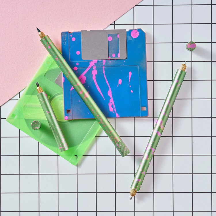 Dwustronny cienkopis z wymiennymi końcówkami Tom's Studio Lumos Splash Pro Duo Tip  | Appletini