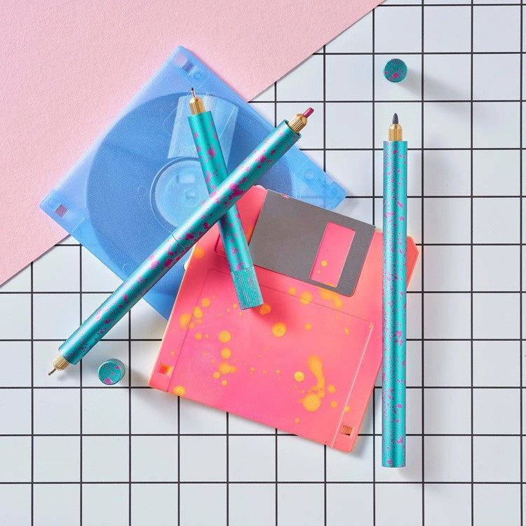 Cienkopis z wymiennymi końcówkami Tom's Studio Lumos Splash Pro Single Tip | Blue Raspberry