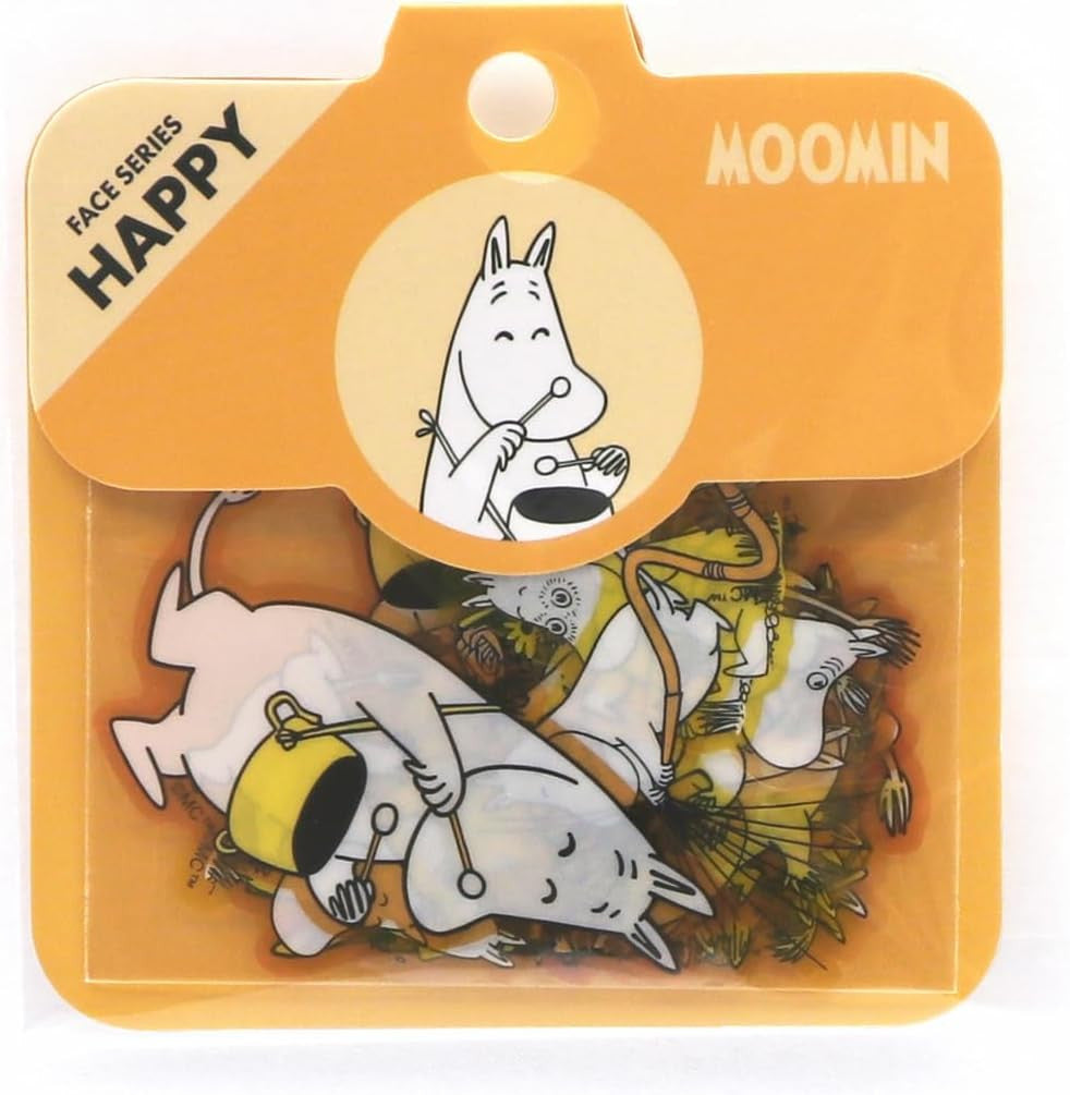 Zestaw naklejek Muminki | Szczęśliwy Muminek