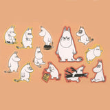 Zestaw naklejek Muminki | Wściekły Muminek