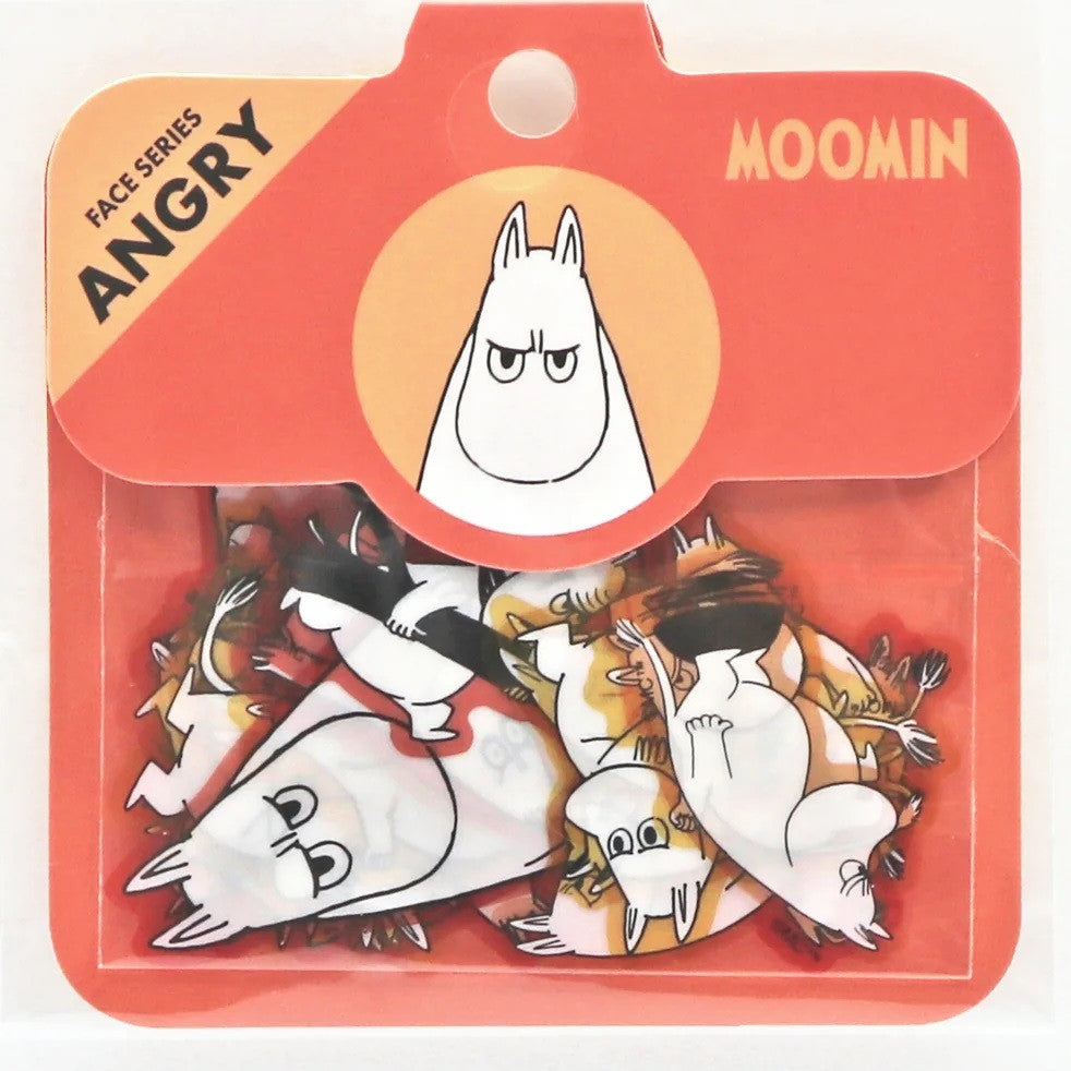 Zestaw naklejek Muminki | Wściekły Muminek
