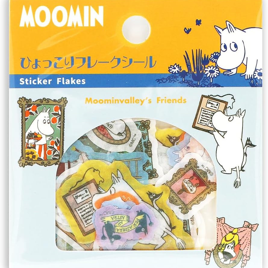 Zestaw naklejek Muminki | Portrety