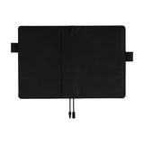 Okładka na kalendarz Hobonichi Techo A5 | Colors: Black x Clear Blue