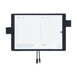 Okładka na kalendarz Hobonichi Techo A6 | Colors: Black x Clear Blue