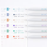 Zestaw długopisów Hobonichi | TSUKI no IRO: Uniball One July-Dec