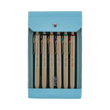 Zestaw długopisów Hobonichi | TSUKI no IRO: Uniball One July-Dec