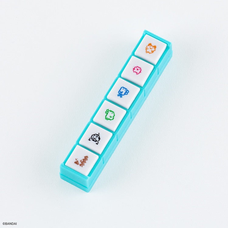 Zestaw pieczątek Pochitto Kodomo no Kao x Hobonichi | Tamagotchi