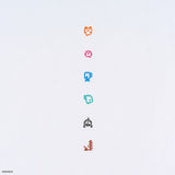 Zestaw pieczątek Pochitto Kodomo no Kao x Hobonichi | Tamagotchi