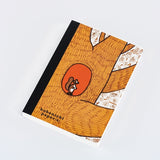 Notatnik Hobonichi Paper(s) | 100%ORANGE: Squirrel Appears