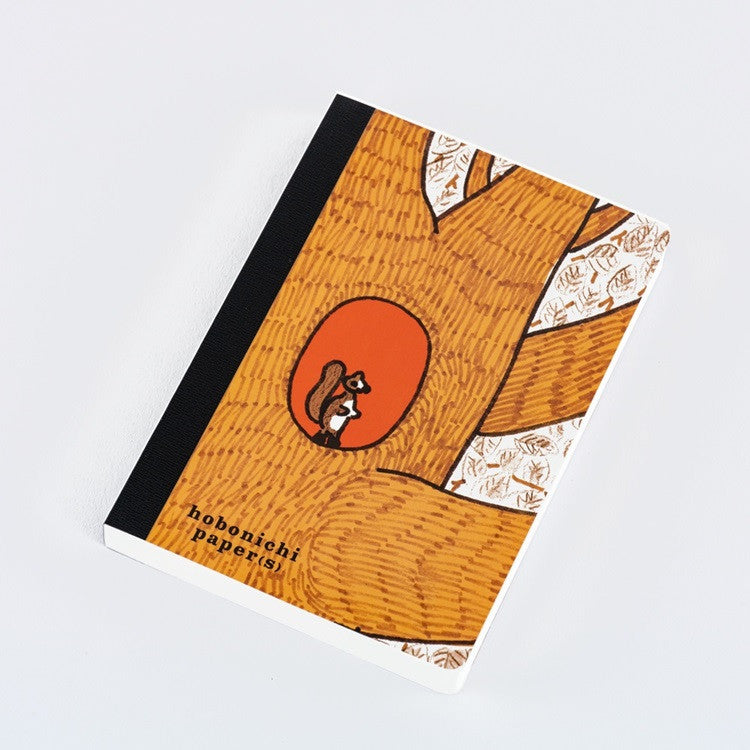 Notatnik Hobonichi Paper(s) | 100%ORANGE: Squirrel Appears