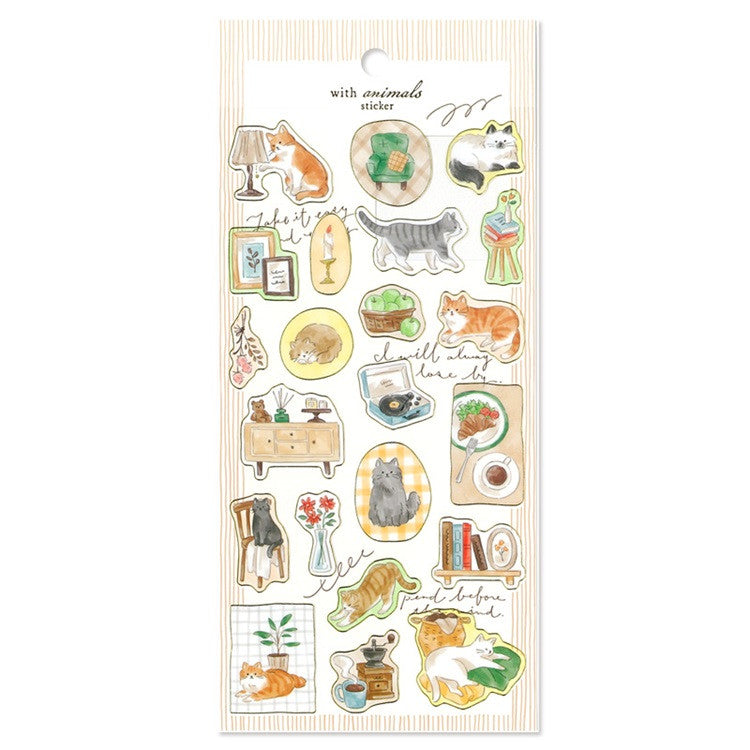 Naklejki With Animals | Kot