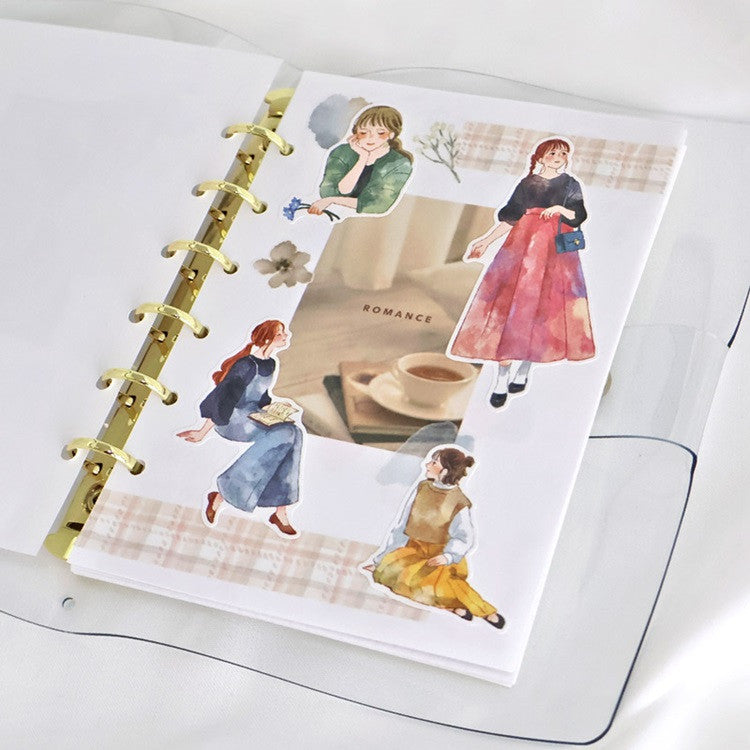 Zestaw naklejek Amie | Modna Dziewczyna