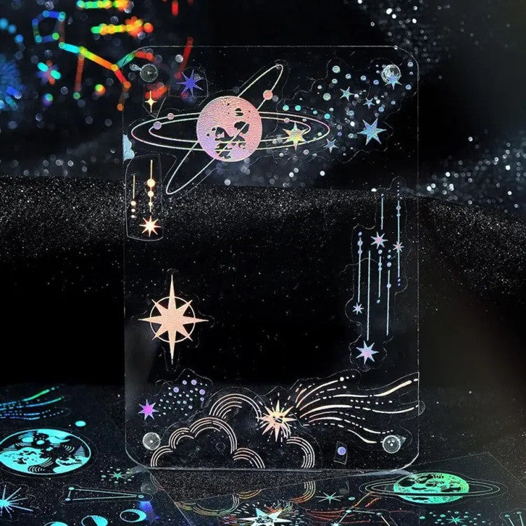 Naklejki Holograficzne | Kosmos