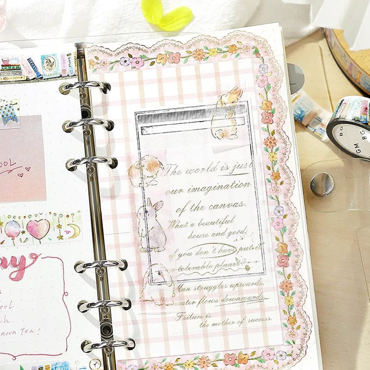 Taśma dekoracyjna Washi | Królik