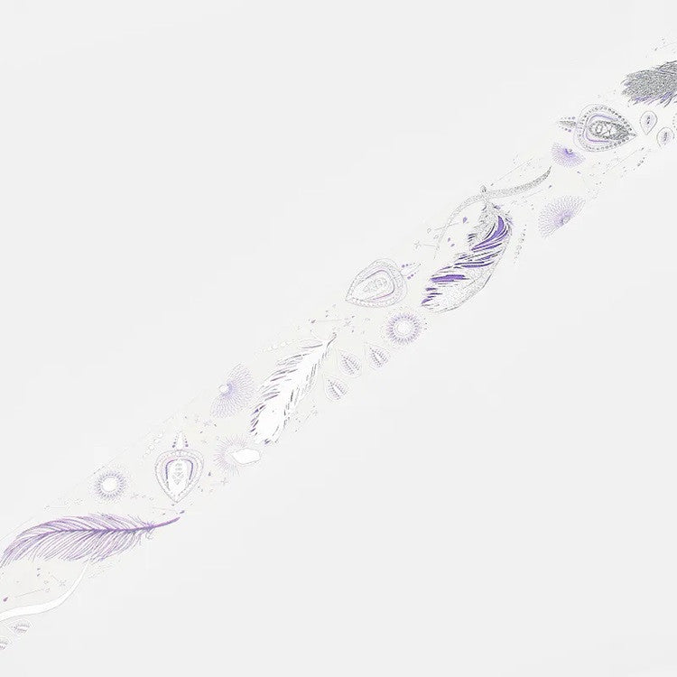 Taśma dekoracyjna Washi | Piórka