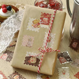 Zestaw naklejek Znaczki | Czerwona Kawiarnia