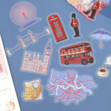 Zestaw naklejek City Guide | Londyn