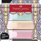 Zakreślacze Faber-Castell 4 sztuki GLASSY | Pastel