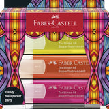 Zakreślacze Faber-Castell 4 sztuki GLASSY | Fluo