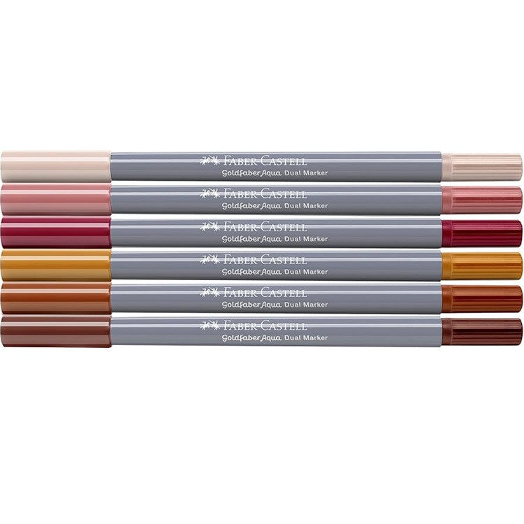 Zestaw pisaków akwarelowych Faber-Castell Goldfaber | Boho