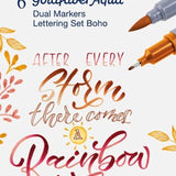 Zestaw pisaków akwarelowych Faber-Castell Goldfaber | Boho