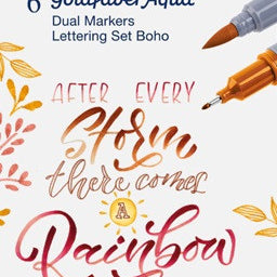 Zestaw pisaków akwarelowych Faber-Castell Goldfaber | Boho