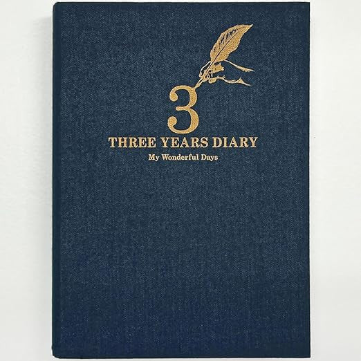 Dziennik 3-letni | Granatowy