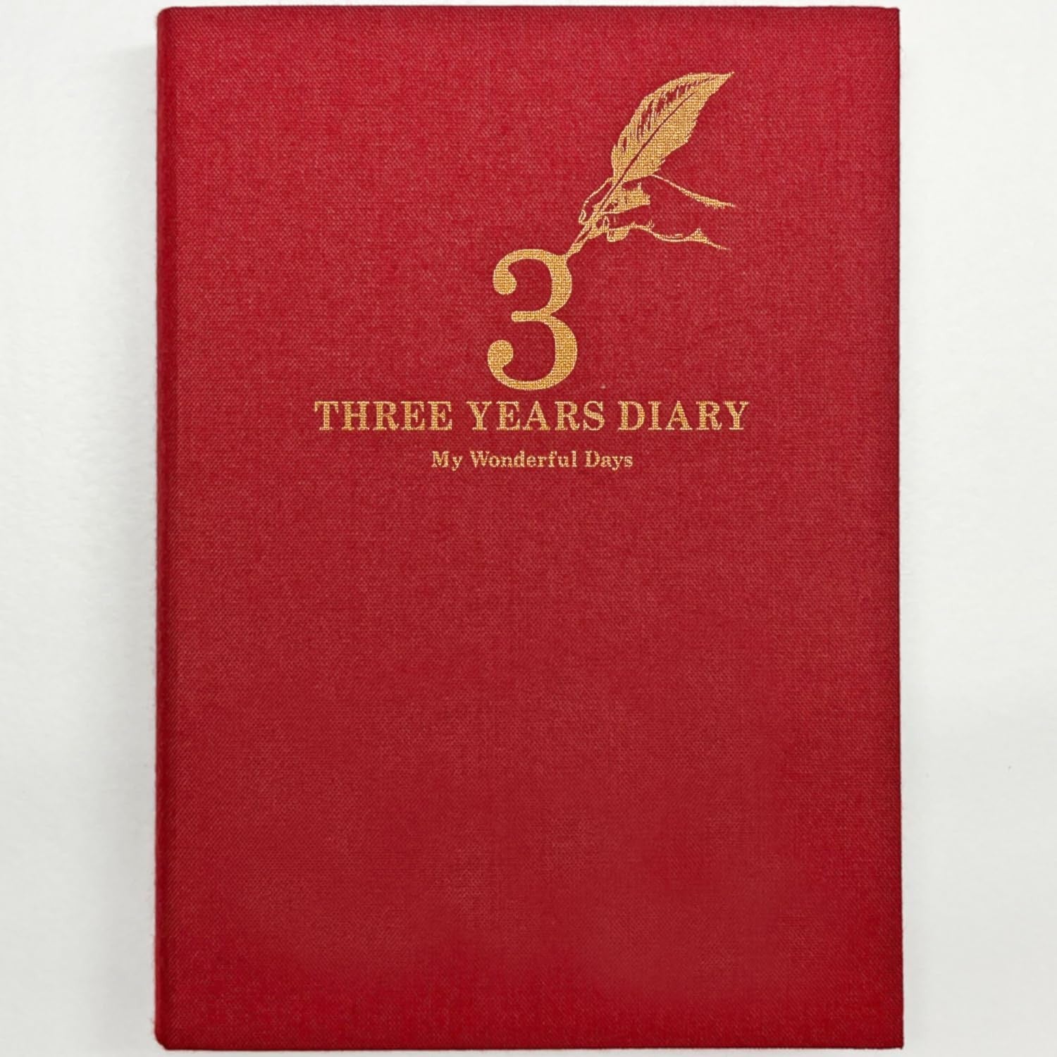 Dziennik 3-letni | Czerwony
