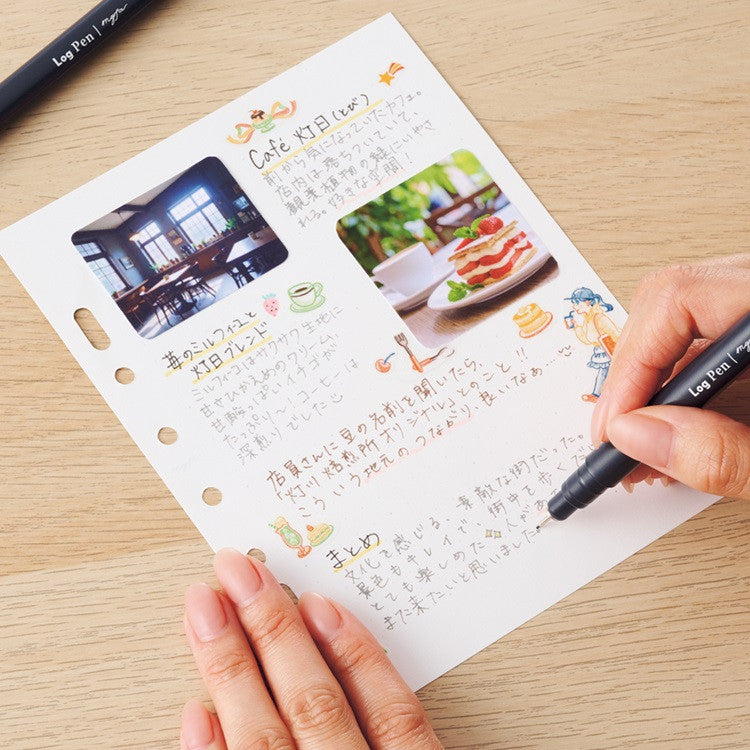 Cienkopis Lihit Lab Log Pen myfa | 0,2 mm