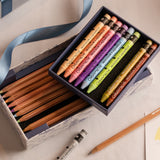Caran d'Ache Supracolor and Neocolor II Watercolor Pencil Set Toile De Jouy | Limited Edition