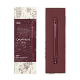 Caran d'Ache 849 Toile De Jouy Pen | Burgundy | Limited Edition