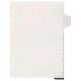 Wkład do segregatora A5 | Przekładka z uchwytem na długopis