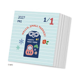 Kalendarz dzienny zrywany 2027 Eric Small Things | Kwadratowy