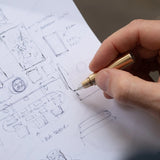 Cienkopis na atrament Tom's Studio The Field Mouse | Brass