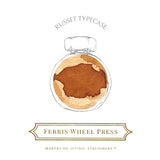 Atrament Ferris Wheel Press | Russet Typecase 38 ml