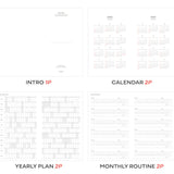 Kalendarz tygodniowy 2026 ICONIC | Solitude