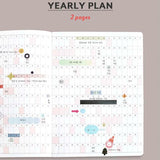 Kalendarz tygodniowy 2026 ICONIC | Journal J | A5