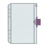 Wkład do segregatora A5 | Zapinana kieszonka