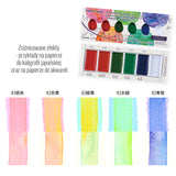 Farby akwarelowe Kuretake Gansai Tambi Granulating Colors 5 sztuk | 3