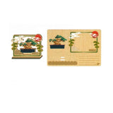 Carte de vœux en bois Pop out | Bonsaï