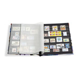 Klaser na znaczki Leuchtturm Stamp Album A4 | Czerwony